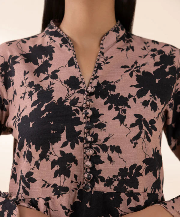 Printed Light Khaddar Suit
