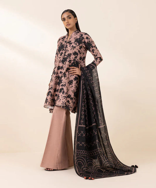 Printed Light Khaddar Suit
