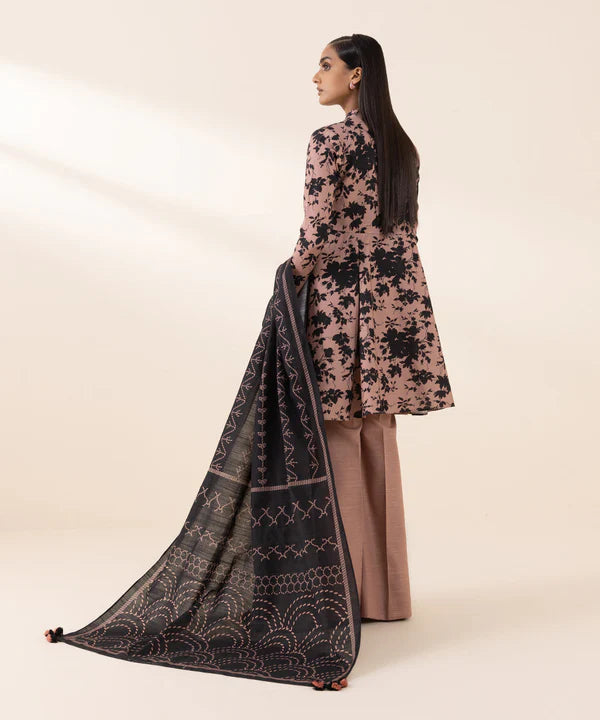 Printed Light Khaddar Suit