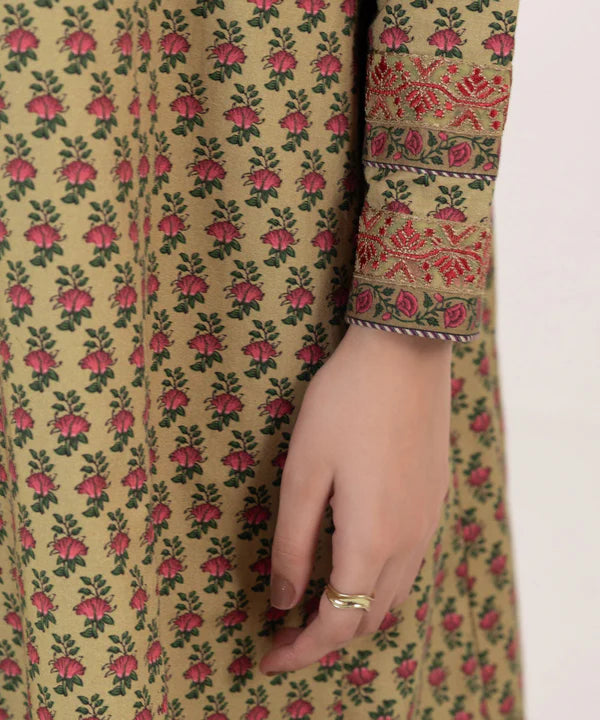Embroidered Cambric Suit