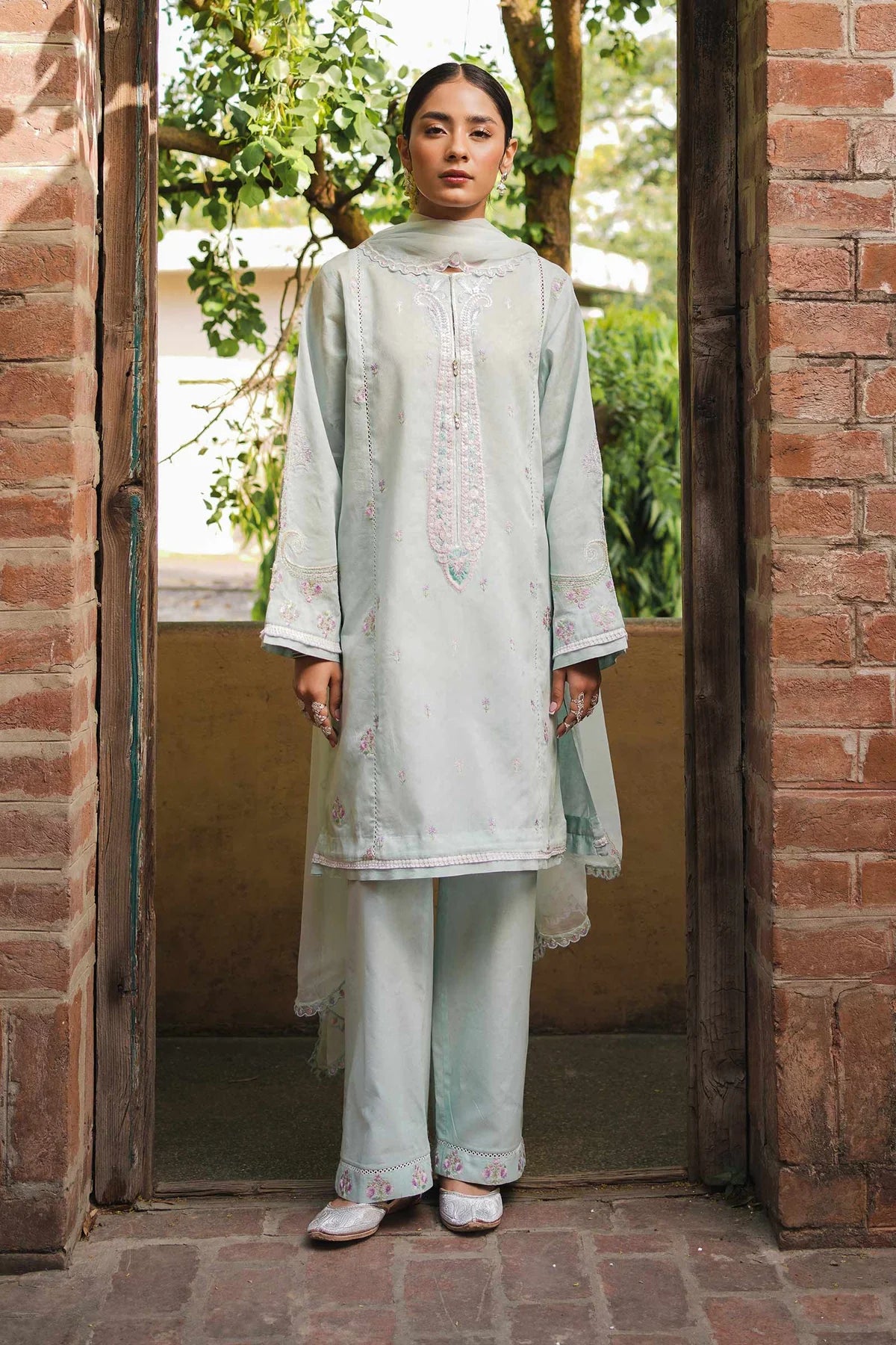 Embroidered Lawn Suit