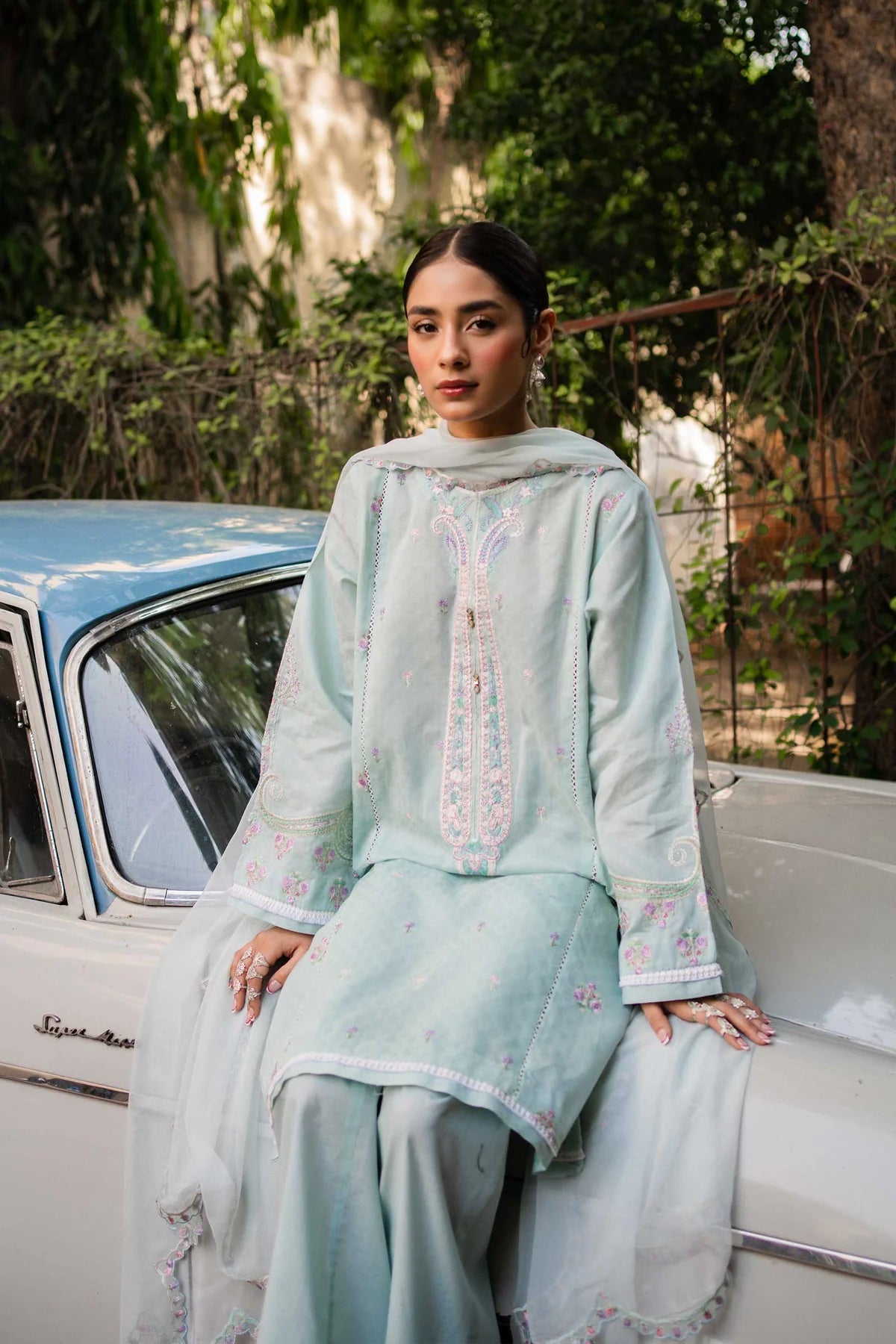 Embroidered Lawn Suit