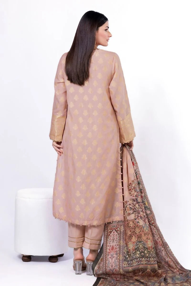 Printed Jacquard Suit