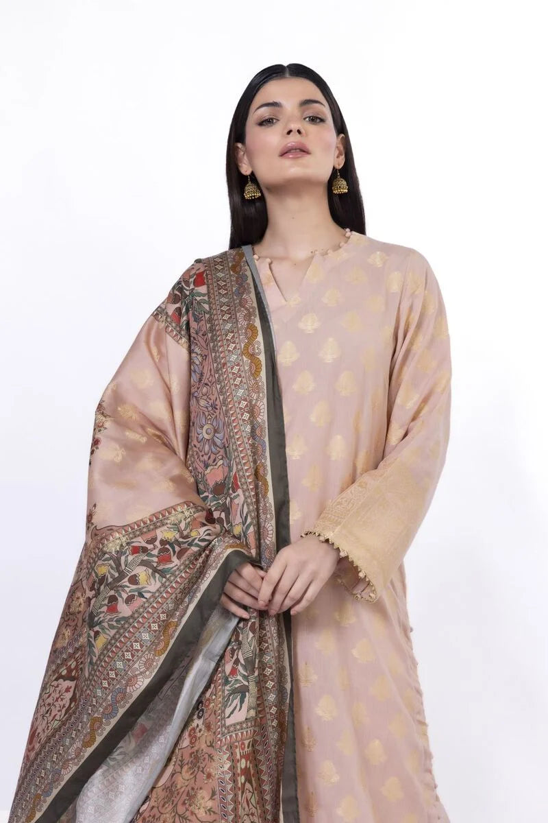 Printed Jacquard Suit