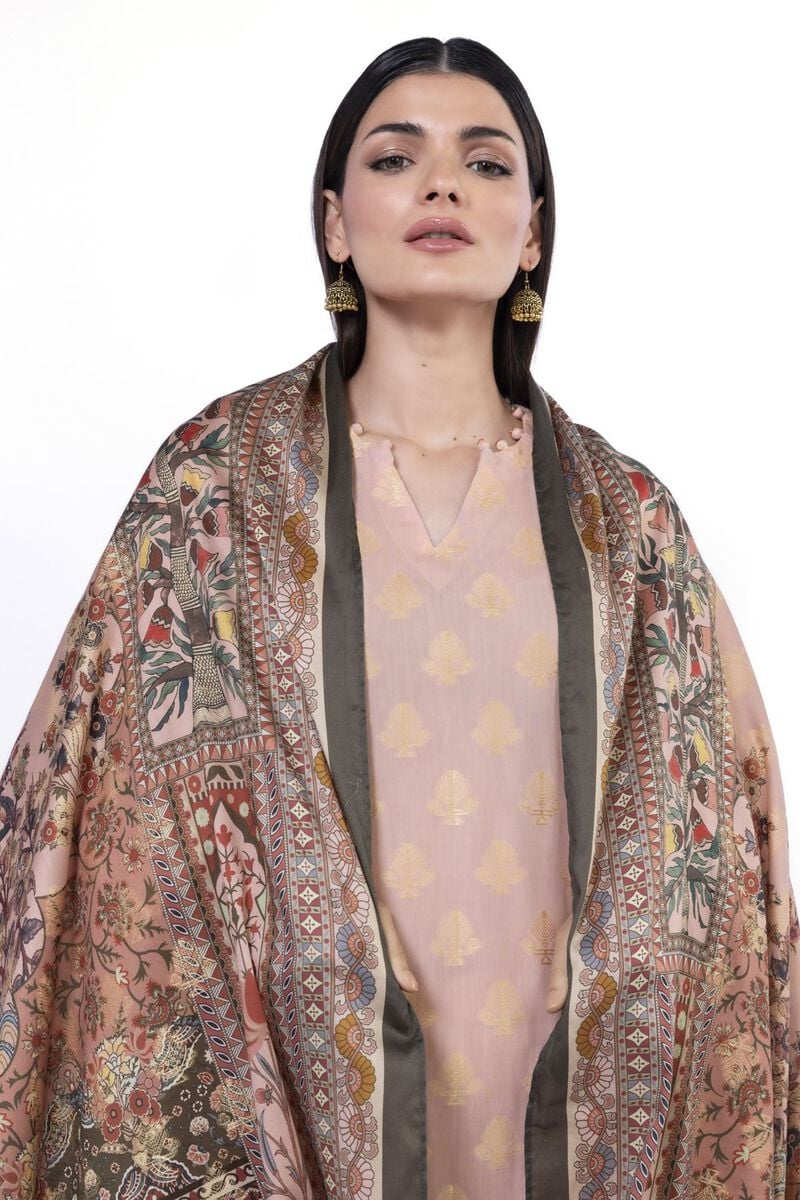 Printed Jacquard Suit