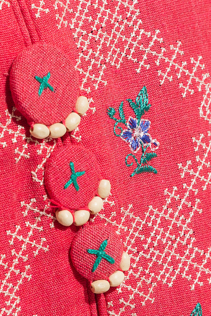 Embroidered Khaddar Shirt