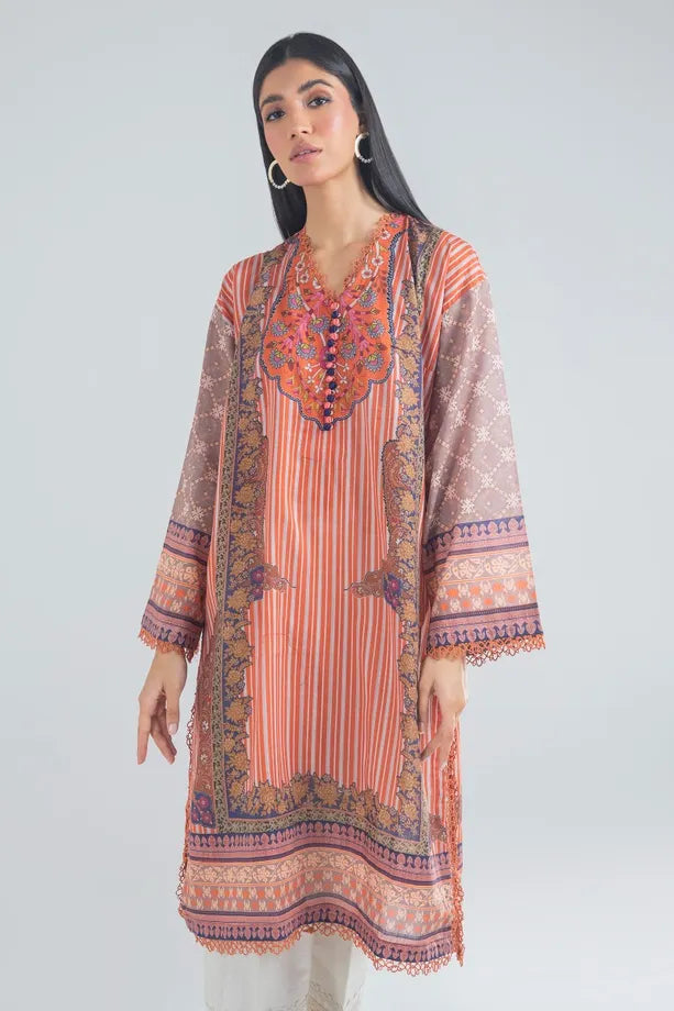 Embroidered Lawn Shirt