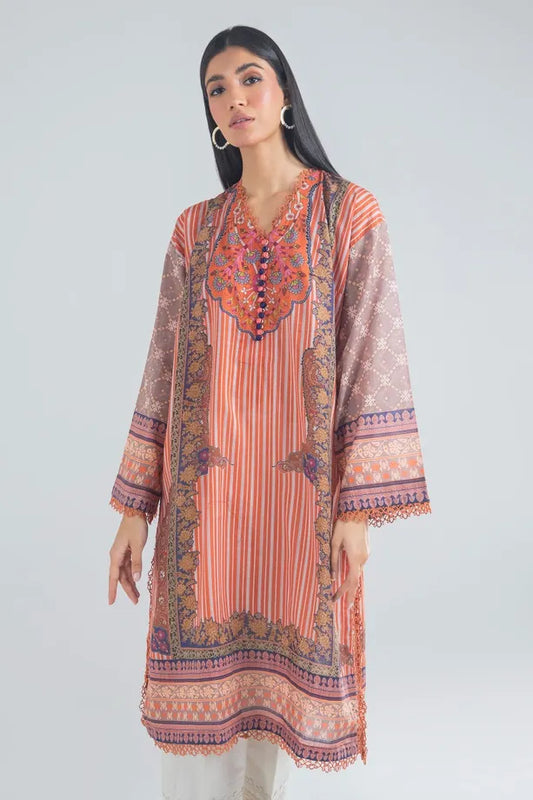 Embroidered Lawn Shirt