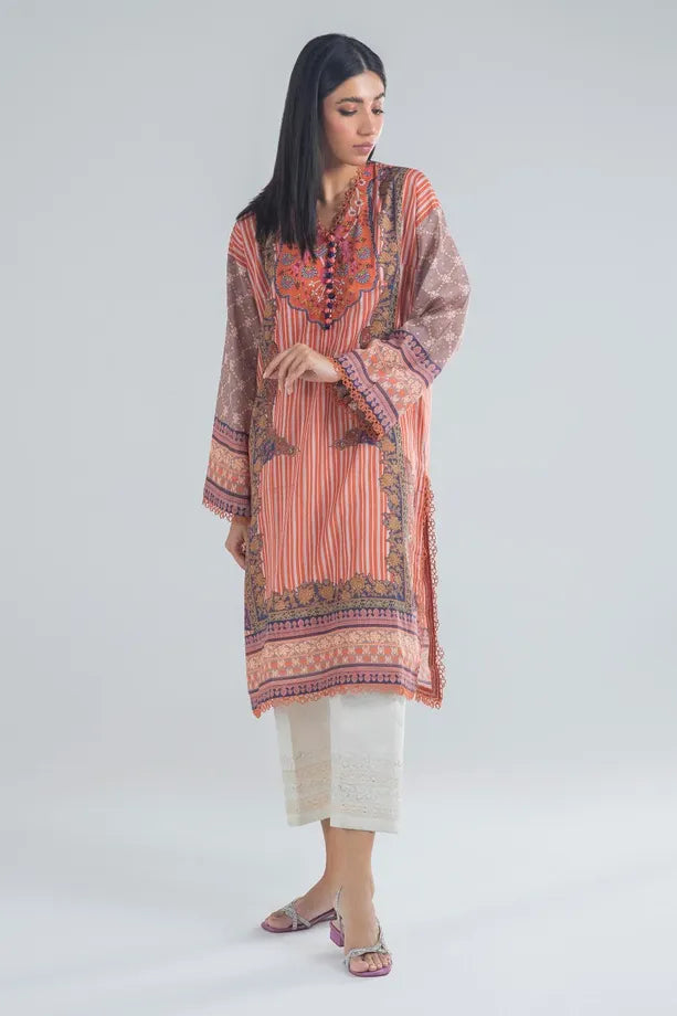 Embroidered Lawn Shirt