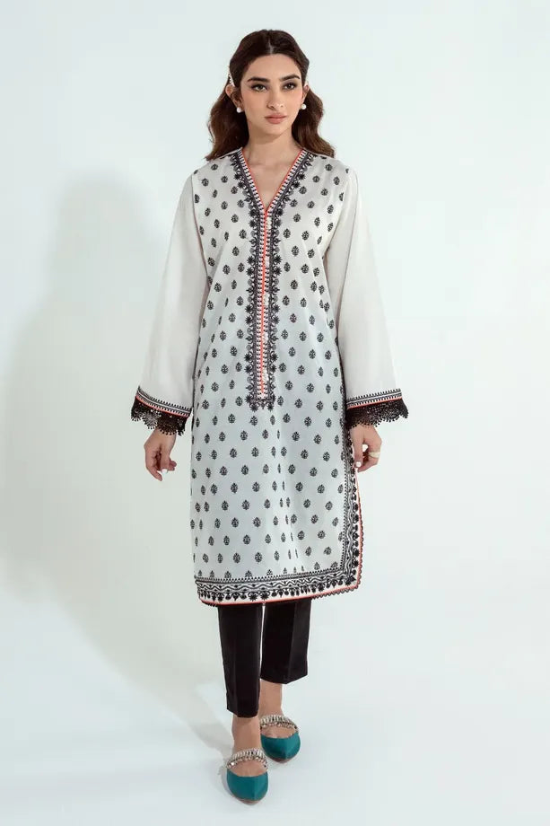 Embroidered Lawn Suit